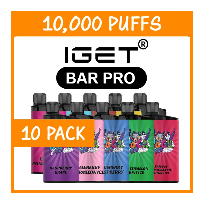 IGET Bar Pro 10 Pack - IGET BAR PRO 10000 Puffs
