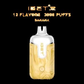 IGET Halo Banana - IGET Halo Vape Kit 3000 Puffs