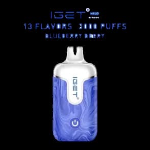 IGET Halo Blueberry Berry - IGET Halo Vape Kit 3000 Puffs