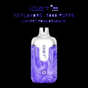 IGET Halo Grape - IGET Halo Vape Kit 3000 Puffs