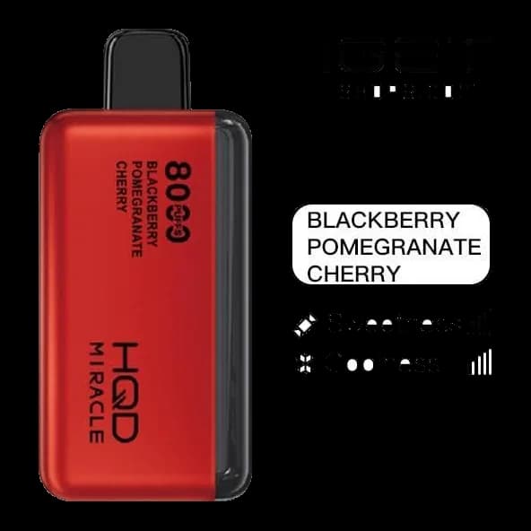 HQD Miracle Blackberry Pomegranate Cherry