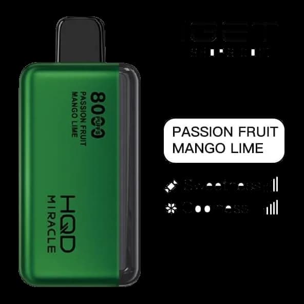 HQD Miracle Passion Fruit Mango Lime