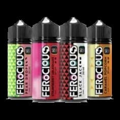E-Juice 4x Candy & Sweets Ferocious - 50/50 Shortfill Bundle