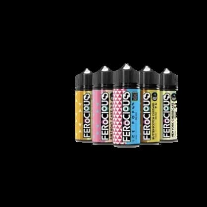 E-Juice 5x Desserts Ferocious - 70/30 Shortfill Bundle