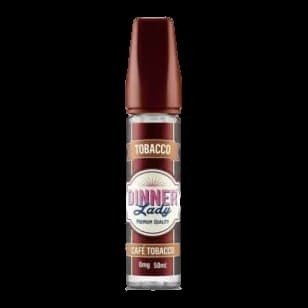 E-Juice Dinner Lady 50ml Shortfill - Tobacco Range - Cafe Tobacco