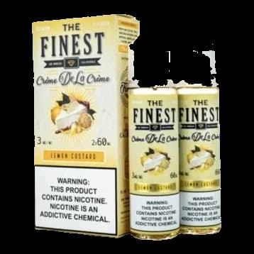 E-Juice Lemon Custard The Finest E-juice 2X60ML
