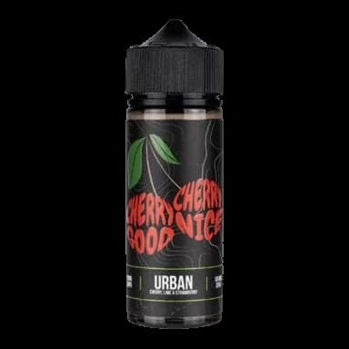 E-Juice Urban Cherry Good Cherry 100ml Shortfill E-Liquid by Wick Liquor