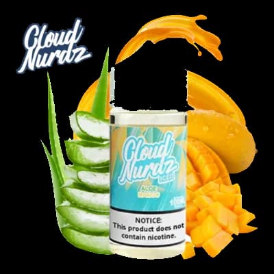 E-Liquids Cloud Nurdz - ICED - Aloe Mango ICED 100ml