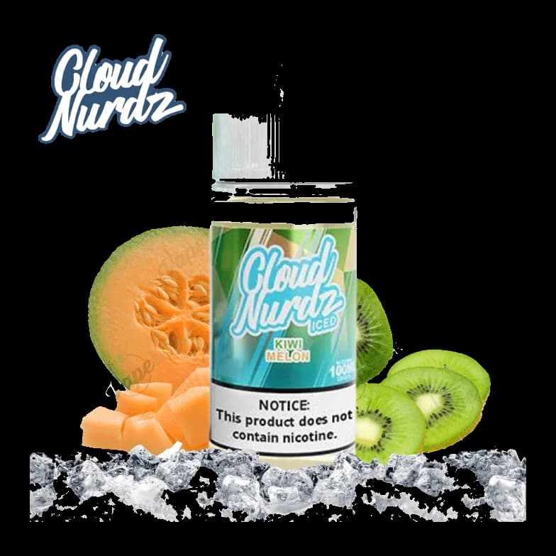 E-Liquids Cloud Nurdz - ICED - Kiwi Melon ICED 100ml