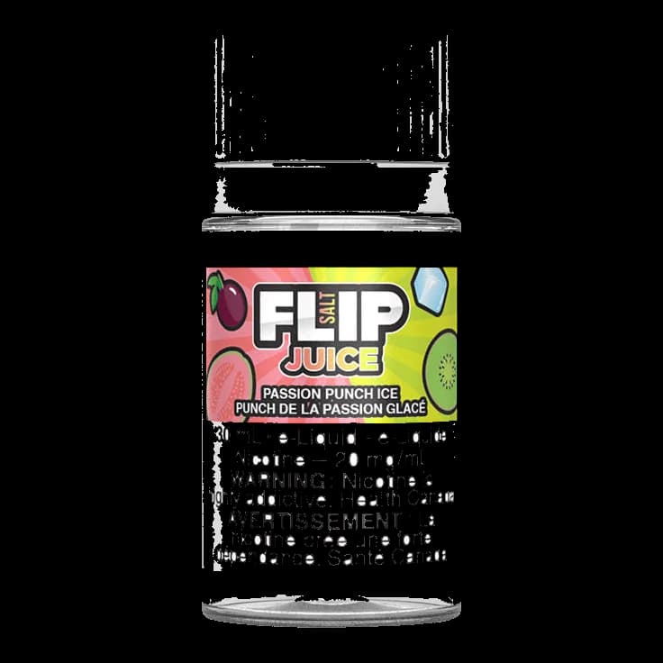 E-Liquids Flip Juice Salt-Nic E-Liquid - Passion Punch Ice 30ml