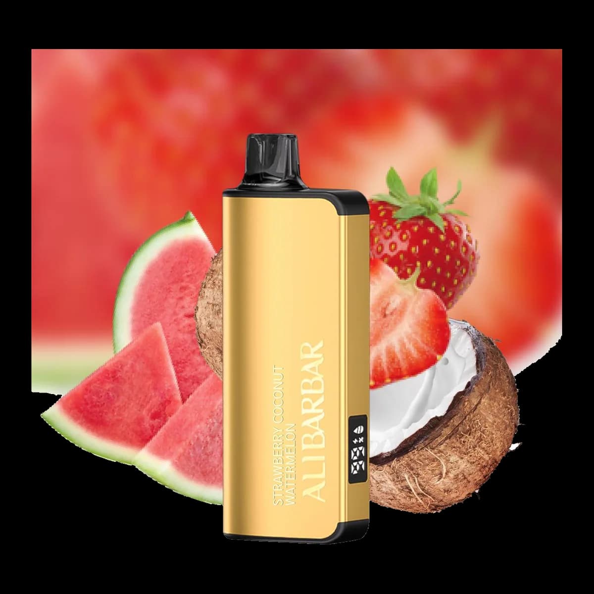 Alibarbar Alibarbar Ingot 9000 Puff - Strawberry Coconut Watermelon