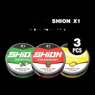 IGET Shion X1 Pouches IGET SHION X1 Nicotine Pouch Bundle (3 pcs)