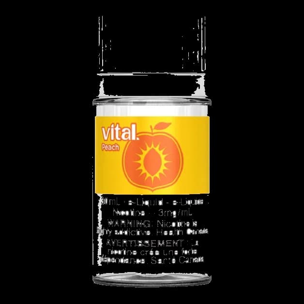 E-Liquids Vital Freebase E-Liquid - Peach 30ml