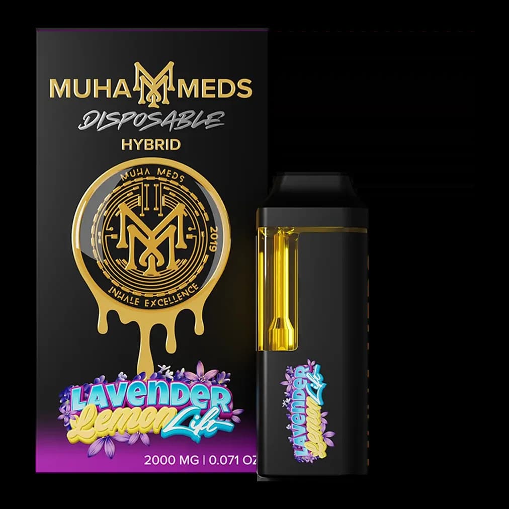 Muha Meds Lavender Lemon Lift Muha Meds Disposable