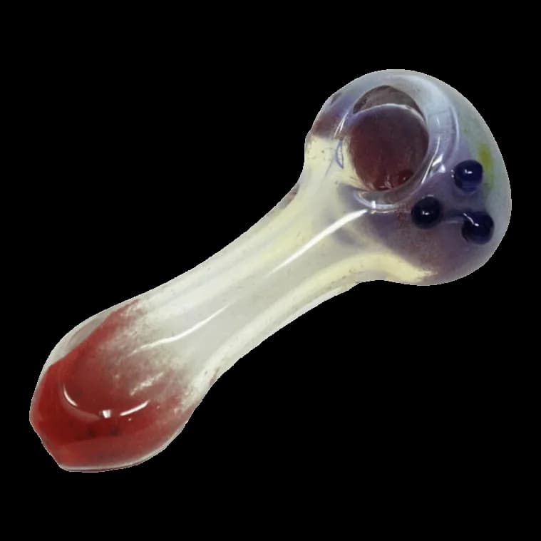 Glass Bongs 4.5″ Two Tone Hand Pipe - Assorted Design