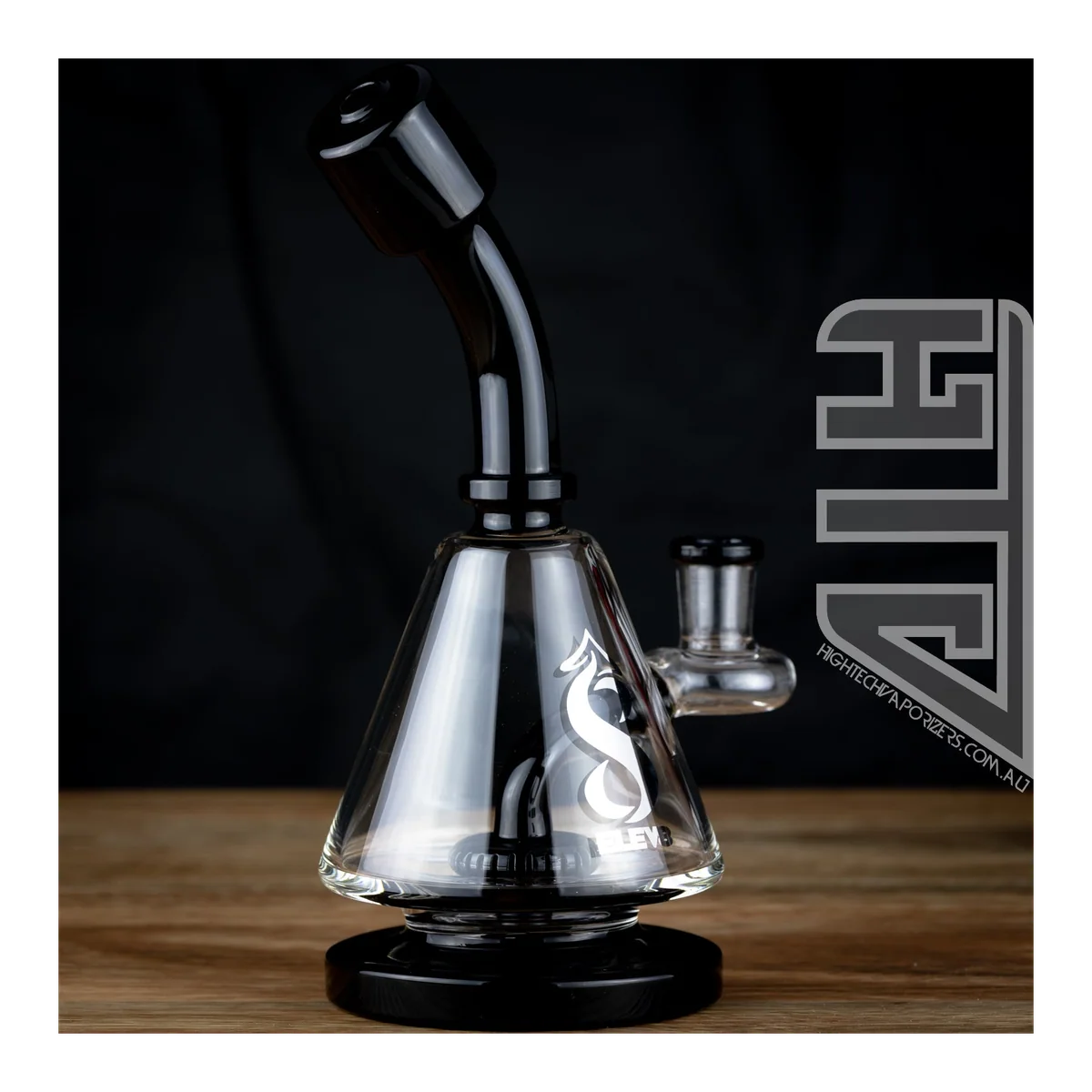 Glass Bongs Elev8 Bent Neck Platform Rig
