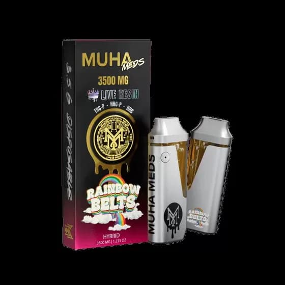 Muha Meds 3500 mg Rainbow Belts