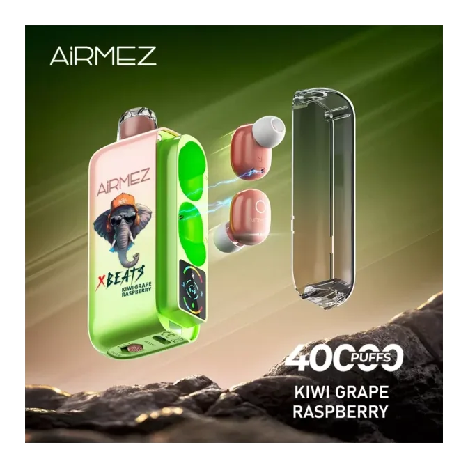 Airmez Xbeats Kiwi Grape Raspberry