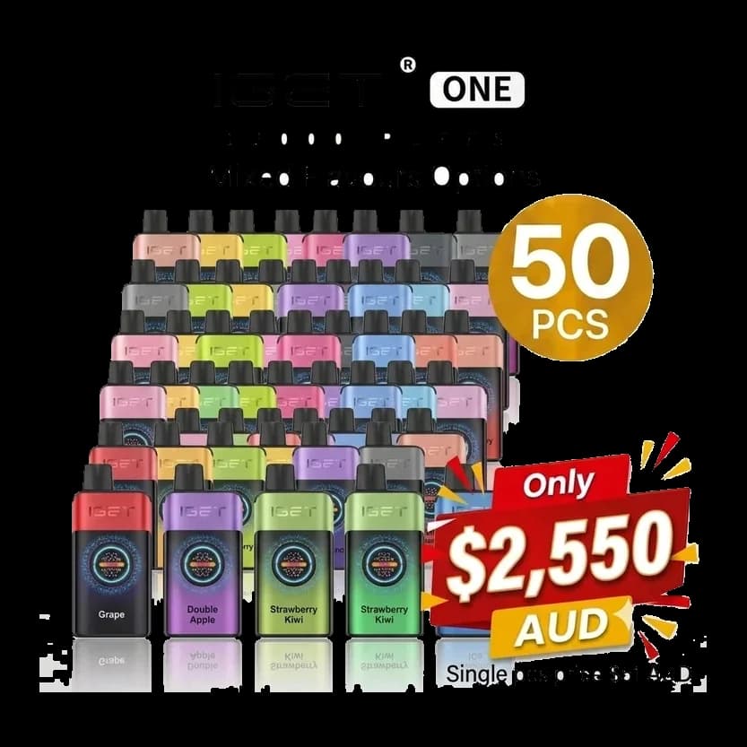 Bulk Buy IGET ONE 12000 Puffs - 50 pcs
